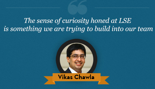 Our co-founder, Vikas Chawla’s interview in LSE Alumni Echo (Nov edition)