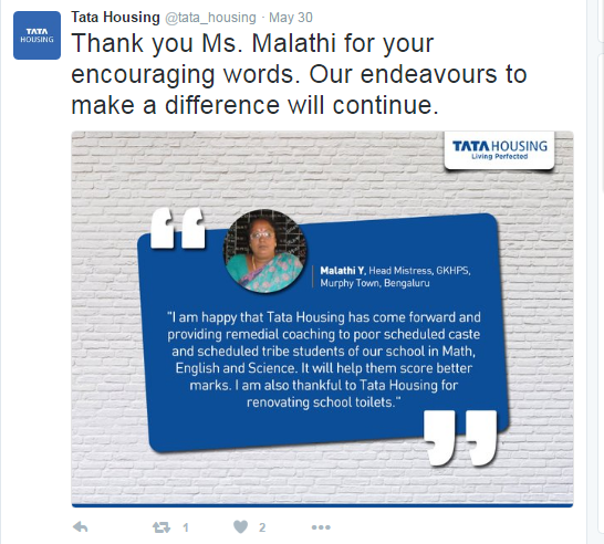 Tata Housing-Twitter