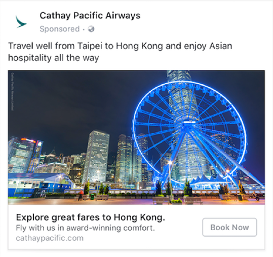 Smart Targeting Cathay pacific