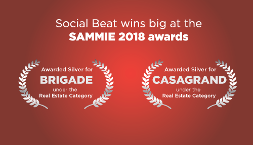 Social Beat wins big at the SAMMIE 2018 awards