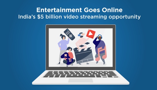 Entertainment Goes Online- India’s $5 billion video streaming opportunity