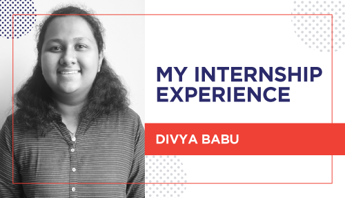 My Internship Experience At Social Beat : Divya Meena Babu
