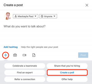 linkedin-poll